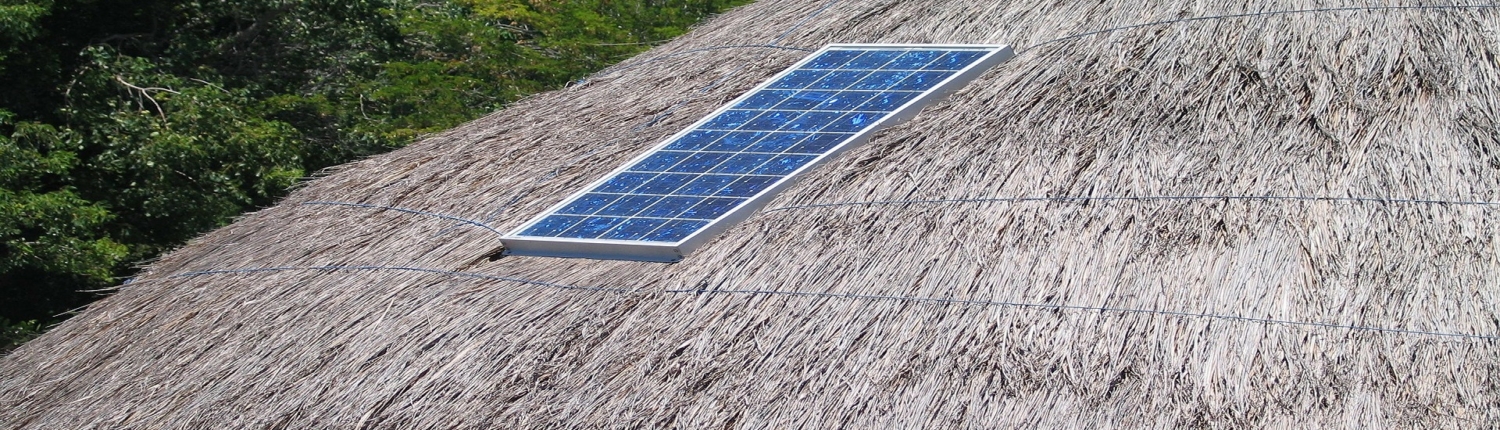 solar-panel-rural greenplinth africa solar energy power light